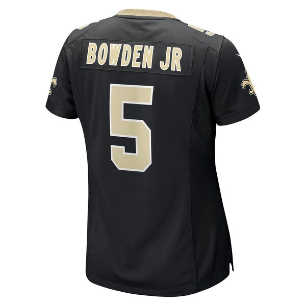 Lynn Bowden Jr. New Orleans Saints Nike Women's Team Game Jersey - Black - Image 3