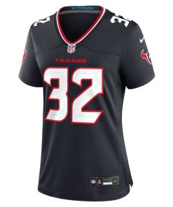 Alternative view of Nick Niemann Houston Texans Nike Women's Team Game Jersey -  Navy
