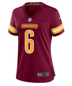 Alternative view of Dante Fowler Jr. Washington Commanders Nike Women's Game Jersey -  Burgundy