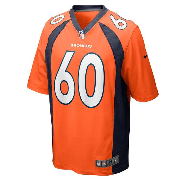 Luke Wattenberg Denver Broncos Nike Game Player Jersey - Orange - Image 2