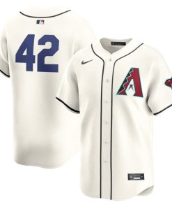 Arizona Diamondbacks Nike 2024 Jackie Robinson Day Home Limited Jersey?¨C White