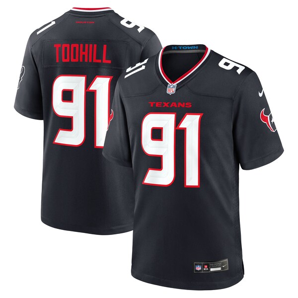 Casey Toohill Houston Texans Nike Team Game Jersey - Navy