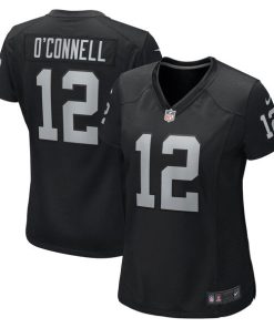 Aidan O'Connell Las Vegas Raiders Nike Women's  Game Jersey -  Black