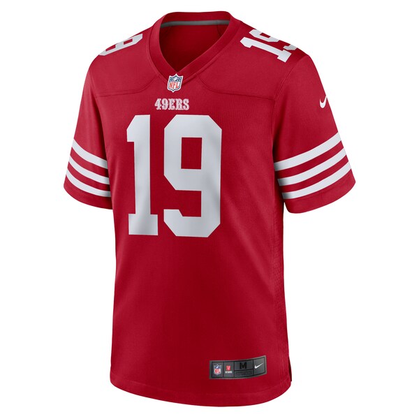 Jacob Cowing San Francisco 49ers Nike Game Jersey - Scarlet - Image 2