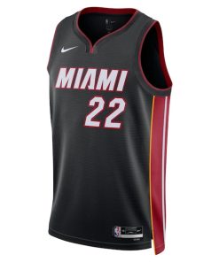 Alternative view of Jimmy Butler Miami Heat Nike Unisex Swingman Jersey - Icon Edition - Black