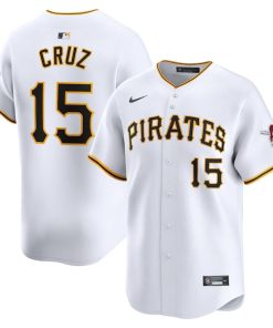 Oneil Cruz Pittsburgh Pirates Nike Home Limited Player Jersey - White