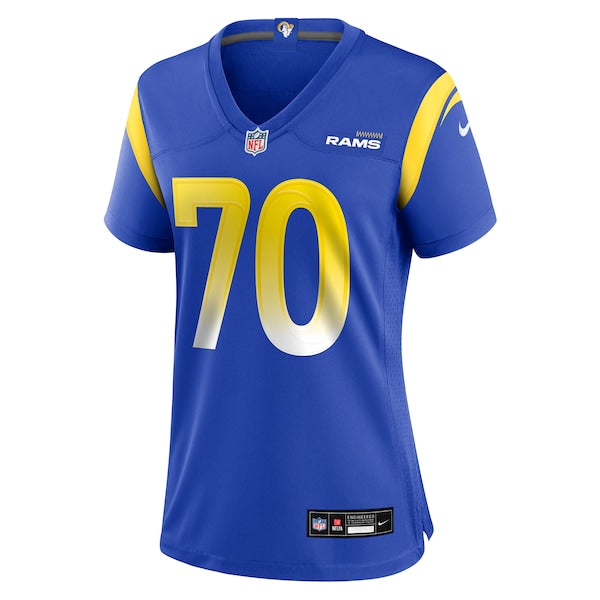 KT Leveston Los Angeles Rams Nike Women's Team Game Jersey - Royal - Image 2
