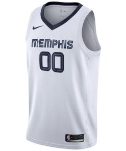 Alternative view of Memphis Grizzlies Nike 2020/21 Swingman Custom Jersey - Association Edition - White