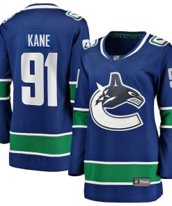 Evander Kane Vancouver Canucks  Women's Home Breakaway Player Jersey - Blue