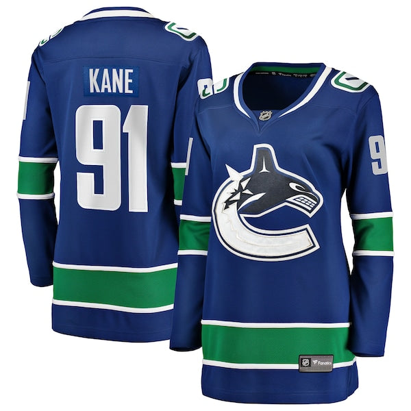 Evander Kane Vancouver Canucks Women's Home Breakaway Player Jersey - Blue