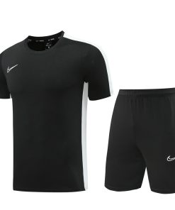 Nike Short Sleeve Training Jersey Set-ND02- Black