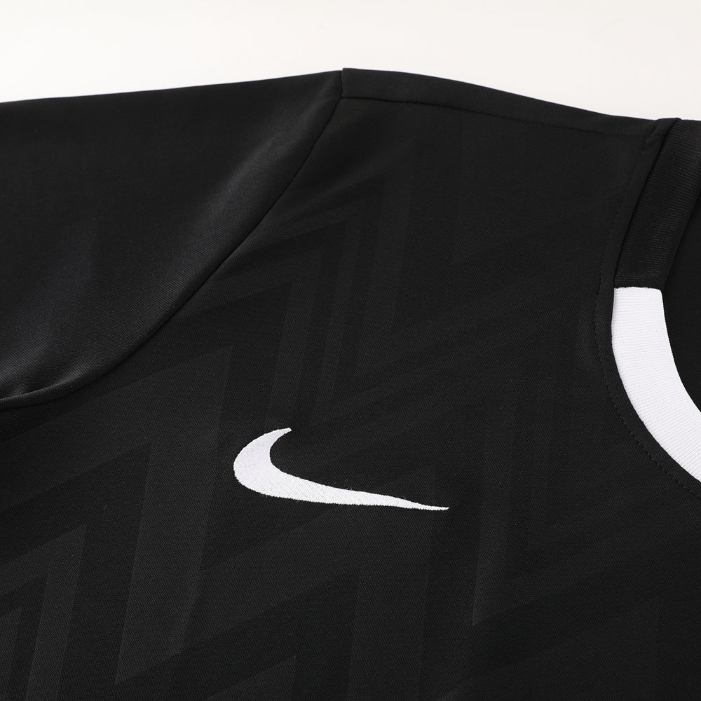 Nike Short Sleeve Training Jersey Set-ND06- Black - Image 6