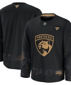 Florida Panthers 2024 Military Appreciation Practice Jersey - Black
