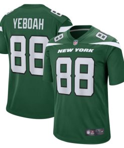 Kenny Yeboah New York Jets Nike Game Player Jersey - Gotham Green