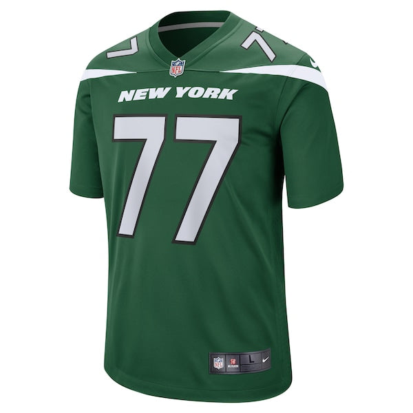 Mekhi Becton New York Jets Nike Player Game Jersey - Gotham Green - Image 2
