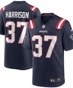 Rodney Harrison New England Patriots Nike Game Retired Player Jersey - Navy