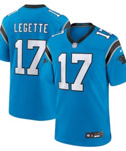 Xavier Legette Carolina Panthers Nike Alternate Game Jersey -  Blue