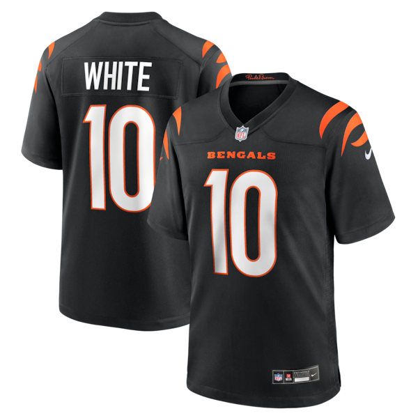 Mike White Cincinnati Bengals Nike Team Game Jersey - Black