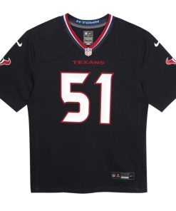 Alternative view of Will Anderson Jr. Houston Texans Nike Toddler Game Jersey - Navy
