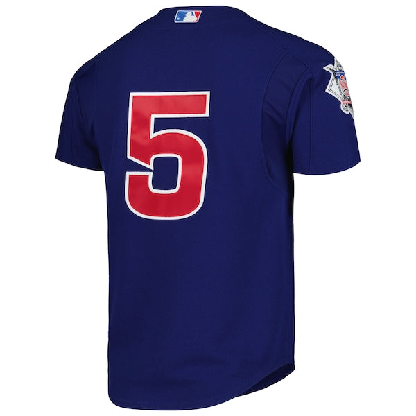 Nomar Garciaparra Chicago Cubs Cooperstown Collection 2005 Batting Practice Jersey - Royal - Image 3