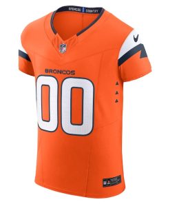Alternative view of Denver Broncos Nike Team Vapor F.U.S.E. Elite Custom Jersey -  Orange