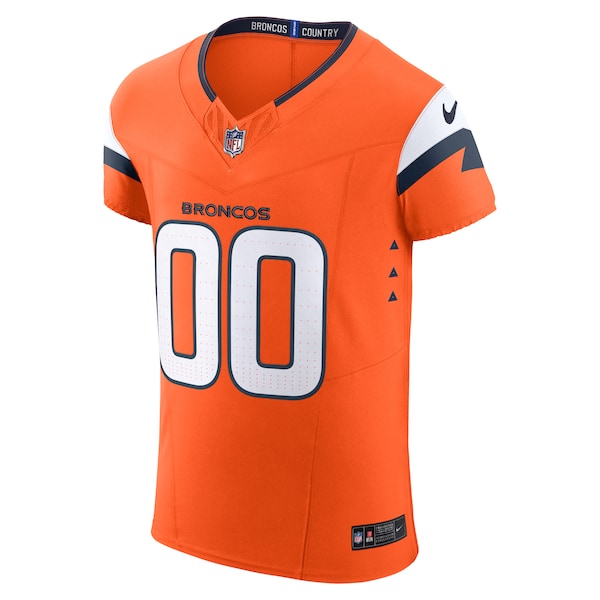 Denver Broncos Nike Team Vapor F.U.S.E. Elite Custom Jersey - Orange - Image 2