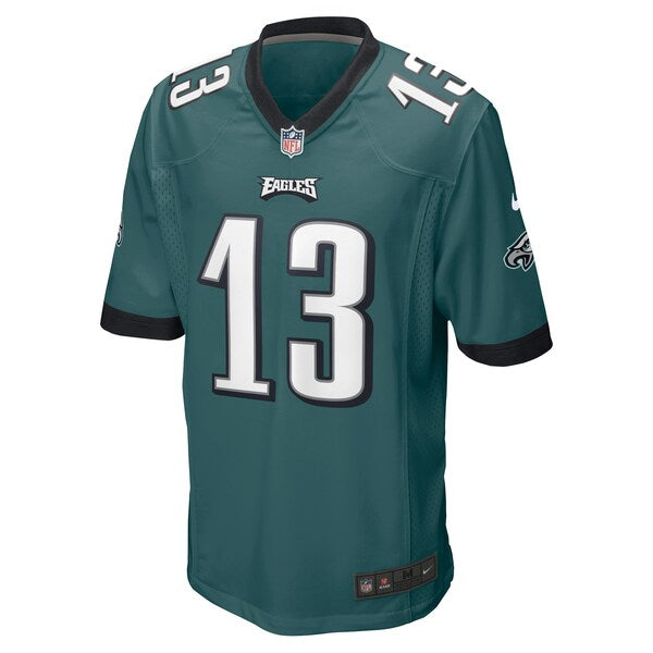 Olamide Zaccheaus Philadelphia Eagles Nike Men's Game Jersey - Midnight Green - Image 2