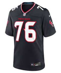 Alternative view of Austin Deculus Houston Texans Nike Team Game Jersey -  Navy