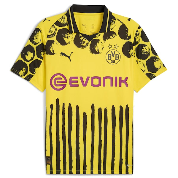 Borussia Dortmund Puma x KidSuper 2025 FIFA Club World Cup Replica Jersey - Yellow/Pink - Image 3