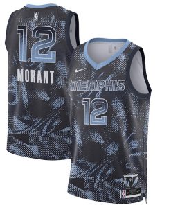 Ja Morant Memphis Grizzlies Nike Unisex 2025 Select Series Swingman Player Jersey - Navy