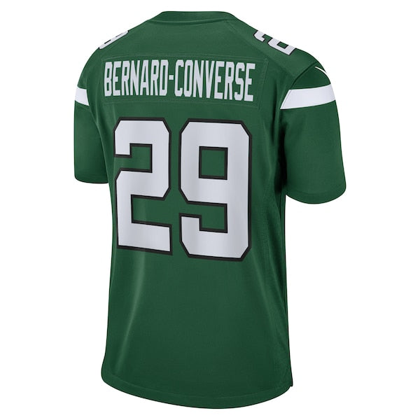 Jarrick Bernard Converse New York Jets Nike Game Jersey - Gotham Green - Image 3