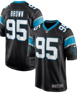 Derrick Brown Carolina Panthers Nike Player Game Jersey - Black