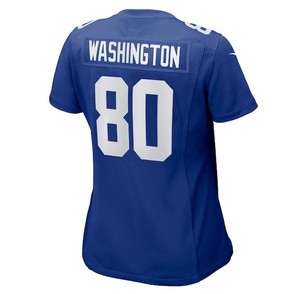 Montrell Washington New York Giants Nike Women's Team Game Jersey - Royal - Image 3