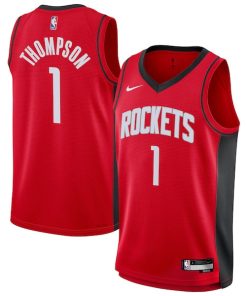 Amen Thompson Houston Rockets Nike Youth Swingman Jersey - Icon Edition - Red