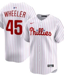 Zack Wheeler Philadelphia Phillies Nike Home Limited Player Jersey - White