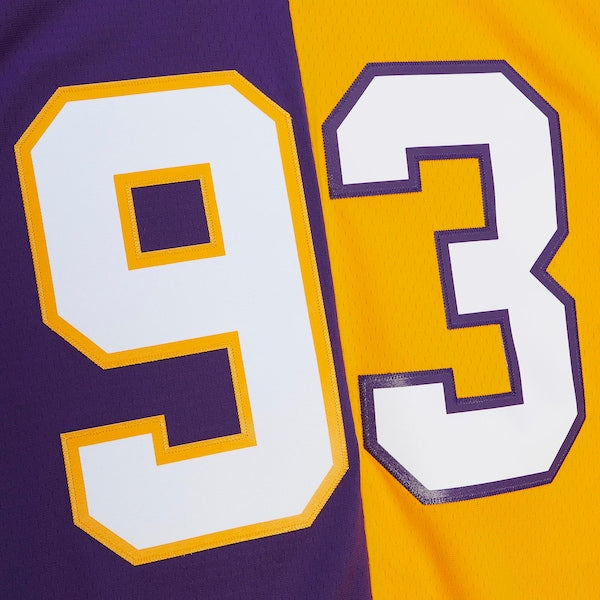 John Randle Minnesota Vikings 1998 Split Legacy Replica Jersey - Purple/Gold - Image 4
