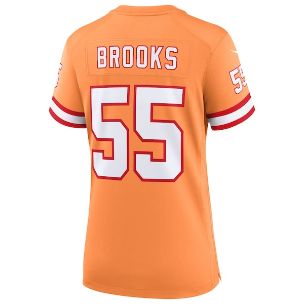Derrick Brooks Tampa Bay Buccaneers Nike Women's 50th Season Game Jersey - Creamsicle/Red - Image 2