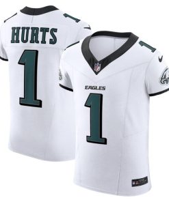Jalen Hurts Philadelphia Eagles Nike  Vapor F.U.S.E. Elite Jersey - White