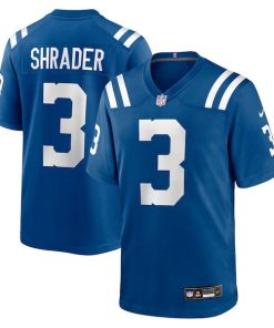 Spencer Shrader Indianapolis Colts Nike Team Game Jersey -  Royal
