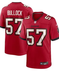 John Bullock Tampa Bay Buccaneers Nike Team Game Jersey -  Red