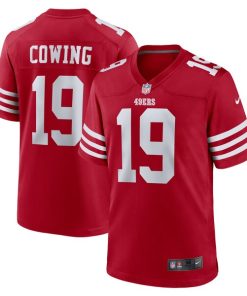 Jacob Cowing San Francisco 49ers Nike  Game Jersey -  Scarlet