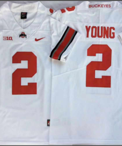 YOUNG NCAA Ohio State Buckeyes Nike Vapor Limited Jersey
