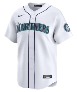 Alternative view of Mitch Garver Seattle Mariners Nike Home Limited Player Jersey?¨C White