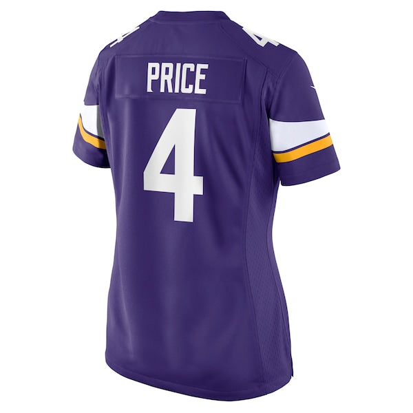 Myles Price Minnesota Vikings Nike Women's Team Game Jersey - Purple - Image 3