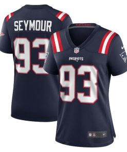 Richard Seymour New England Patriots Nike Women's Retired Player Game Jersey - Navy