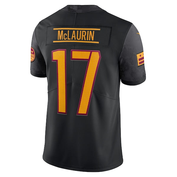 Terry McLaurin Washington Commanders Nike Alternate Vapor Limited Jersey - Black - Image 3