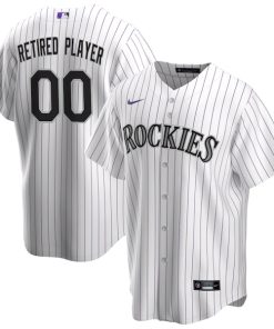 Colorado Rockies Nike Home Pick-A-Player Retired Roster Replica Jersey - White