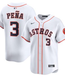 Jeremy Pe?a Houston Astros Nike Home Limited Player Jersey - White