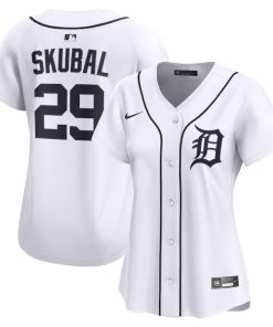 Tarik Skubal Detroit Tigers Nike Women's Home Limited Player Jersey - White