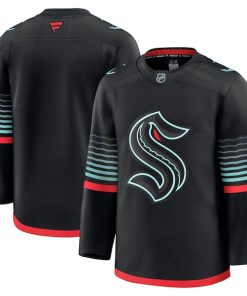 Seattle Kraken  Alternate Premium Jersey - Black/White/Navy